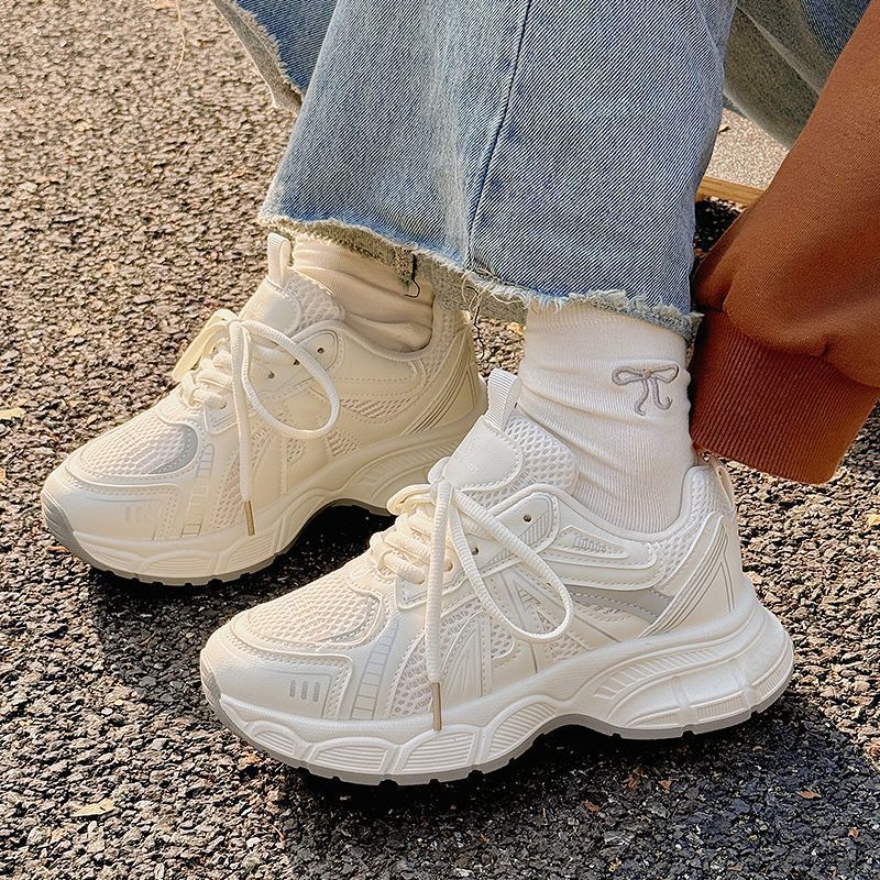 Damen Sportliche Sneakers mit ergonomischer Dämpfung und atmungsaktivem Mesh-Obermaterial Heidi Mode - Image 3