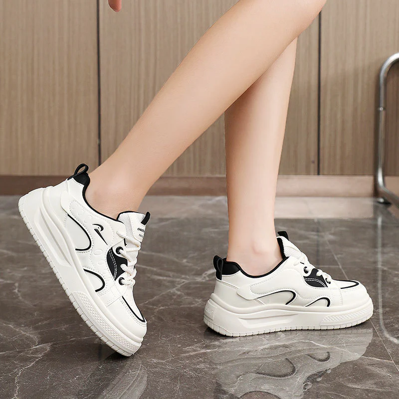 Damen Sportliche Sneakers mit ergonomischer Dämpfung und atmungsaktiver Oberflächenstruktur Heidi Mode - Image 3