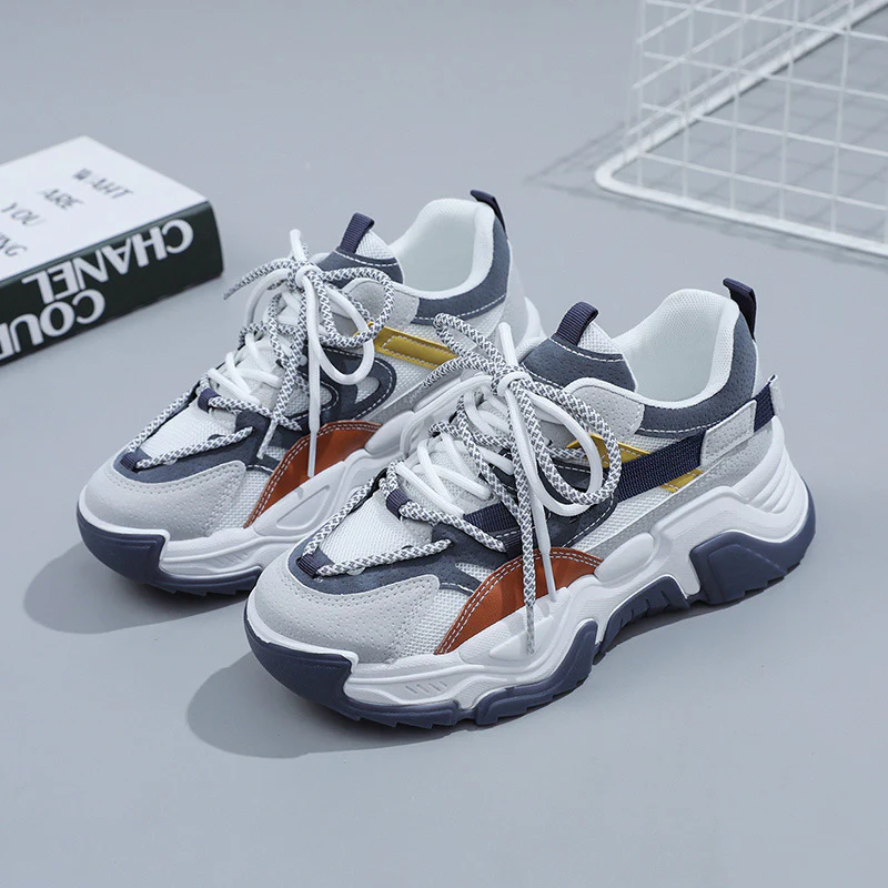 Damen sportliche Sneakers mit ergonomischer Dämpfung und atmungsaktiver Obermaterialstruktur Heidi Mode - Image 6