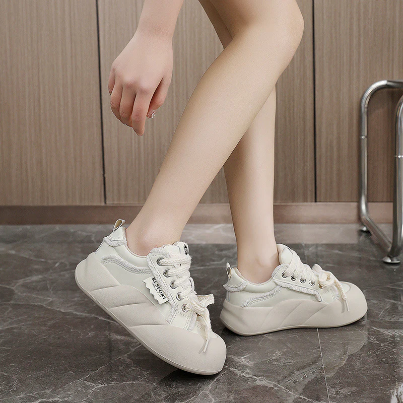 Damen Sportliche Sneakers mit ergonomischer Dämpfung und modischem Design Heidi Mode - Image 3