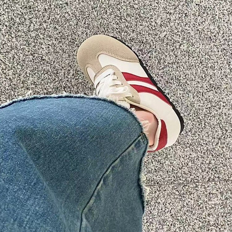 Damen Sportliche Sneakers mit ergonomischer Dämpfung und modischem Design Heidi Mode - Image 3