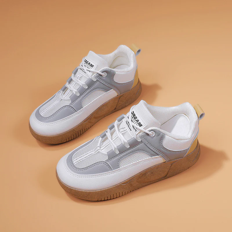 Damen Sportliche Sneakers mit ergonomischer Fußbettgestaltung und vibrierender Laufsohle Heidi Mode - Image 7