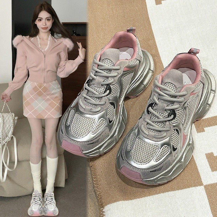 Damen Sportliche Sneakers mit ergonomischer Laufsohle und atmungsaktivem Obermaterial Heidi Mode - Image 4