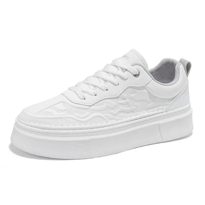 Damen Sportliche Sneakers mit erhöhtem Sohlenprofil und trendy Design Heidi Mode - Image 5