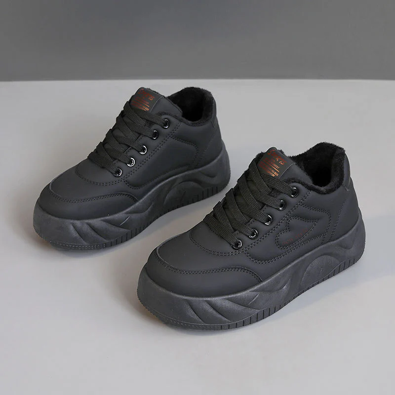 Damen Sportliche Sneakers mit flauschigem Innenfutter Heidi Mode - Image 8