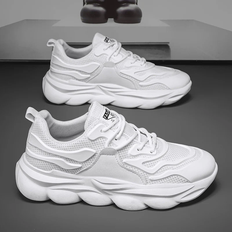 Damen Sportliche Sneakers mit flexiblem Sohlenprofil und atmungsaktiver Oberflächenstruktur Heidi Mode - Image 4