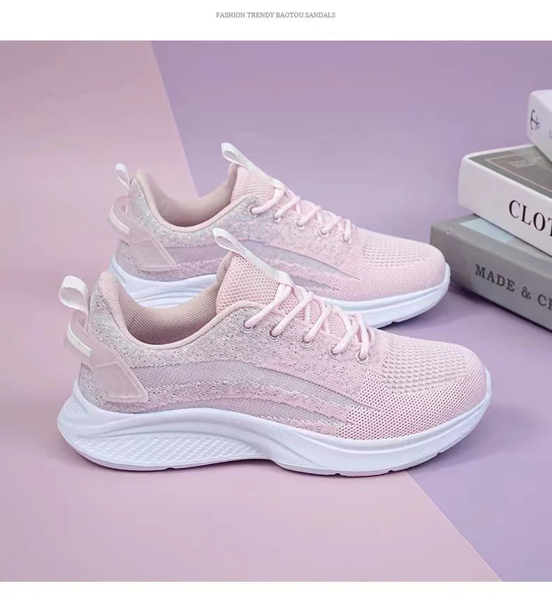 Damen Sportliche Sneakers mit flexibler Dämpfung und atmungsaktivem Obermaterial Heidi Mode - Image 4