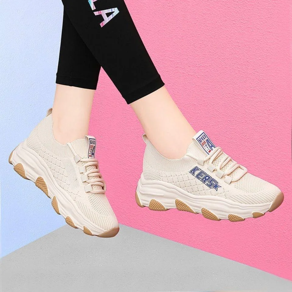 Damen Sportliche Sneakers mit flexibler Laufsohle und atmungsaktivem Obermaterial Heidi Mode