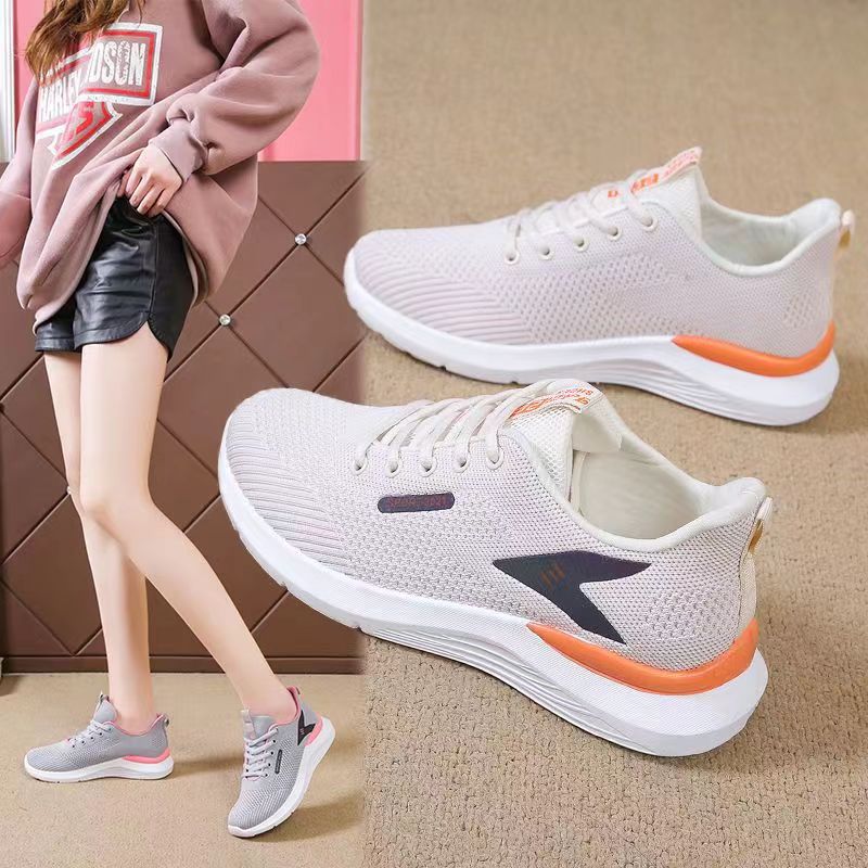 Damen Sportliche Sneakers mit flexibler Sohle und atmungsaktivem Mesh-Obermaterial Heidi Mode