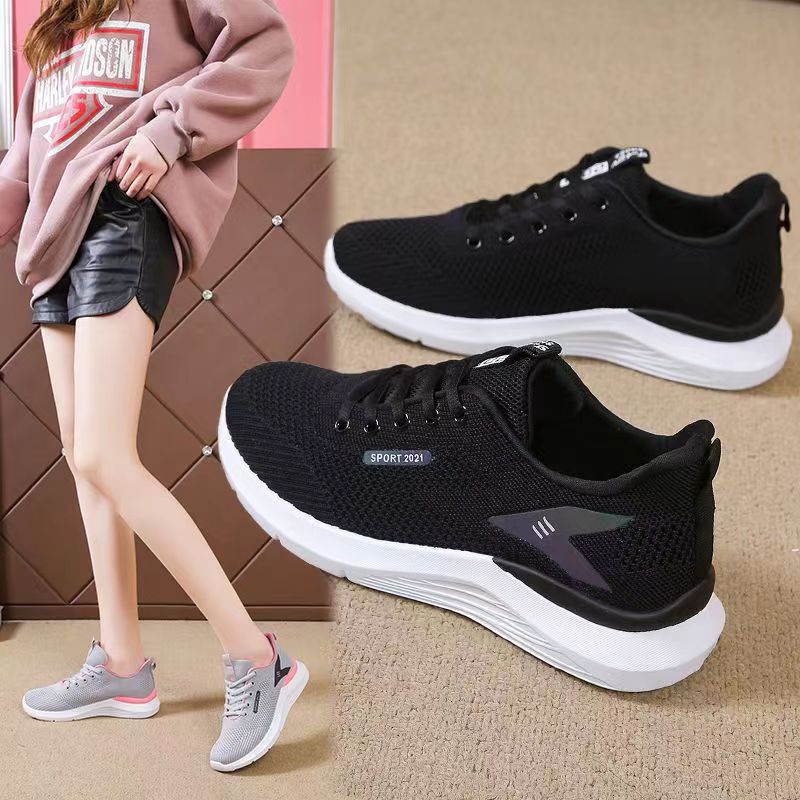 Damen Sportliche Sneakers mit flexibler Sohle und atmungsaktivem Mesh-Obermaterial Heidi Mode - Image 3