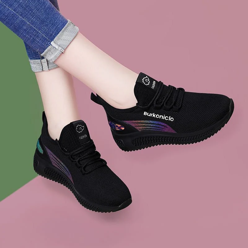 Damen Sportliche Sneakers mit flexibler Sohle und atmungsaktivem Obermaterial Heidi Mode - Image 2