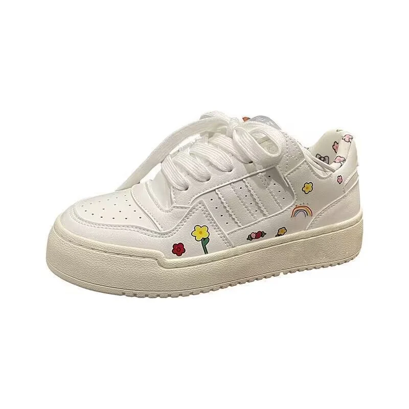 Damen Sportliche Sneakers mit floralem Design Heidi Mode - Image 5