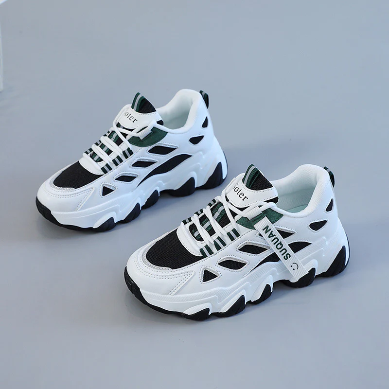 Damen Sportliche Sneakers mit futuristischem Design und atmungsaktiven Einsätzen Heidi Mode - Image 2