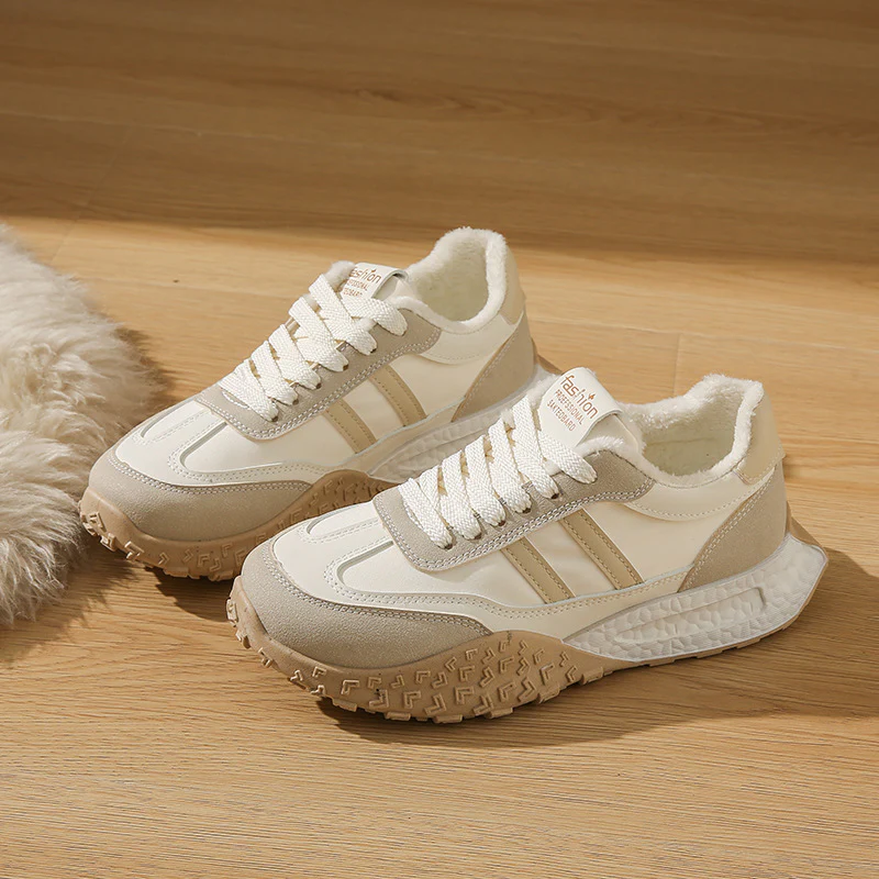 Damen Sportliche Sneakers mit futuristischem Design und kuscheligem Innenfutter Heidi Mode - Image 7