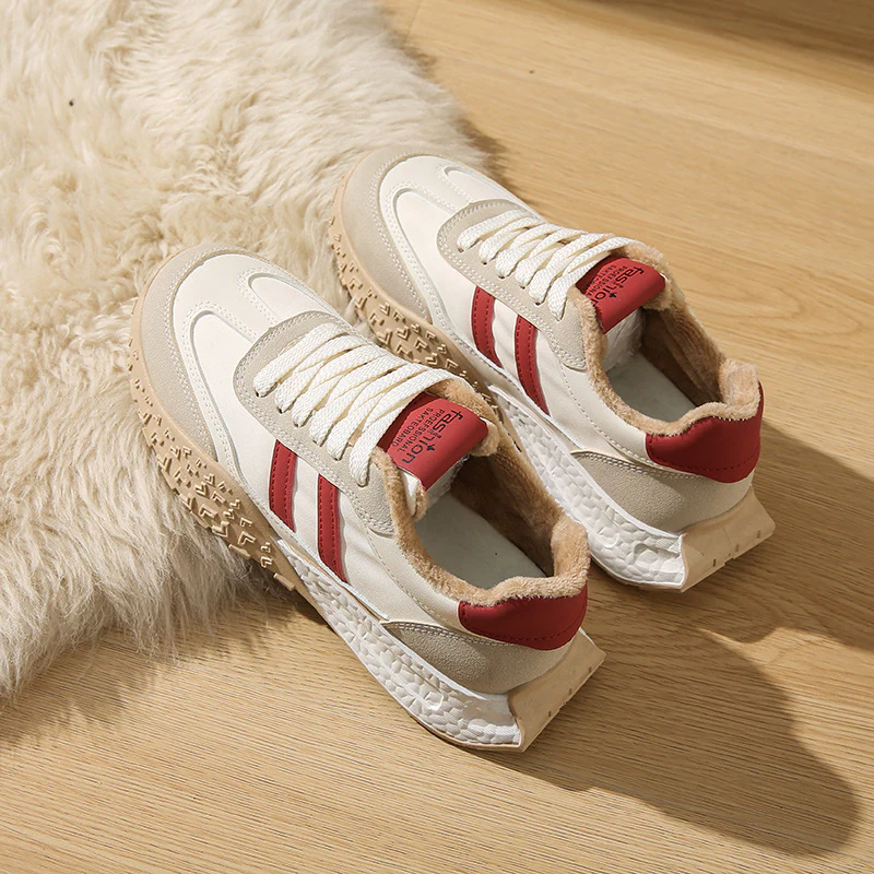 Damen Sportliche Sneakers mit futuristischem Design und kuscheligem Innenfutter Heidi Mode - Image 8