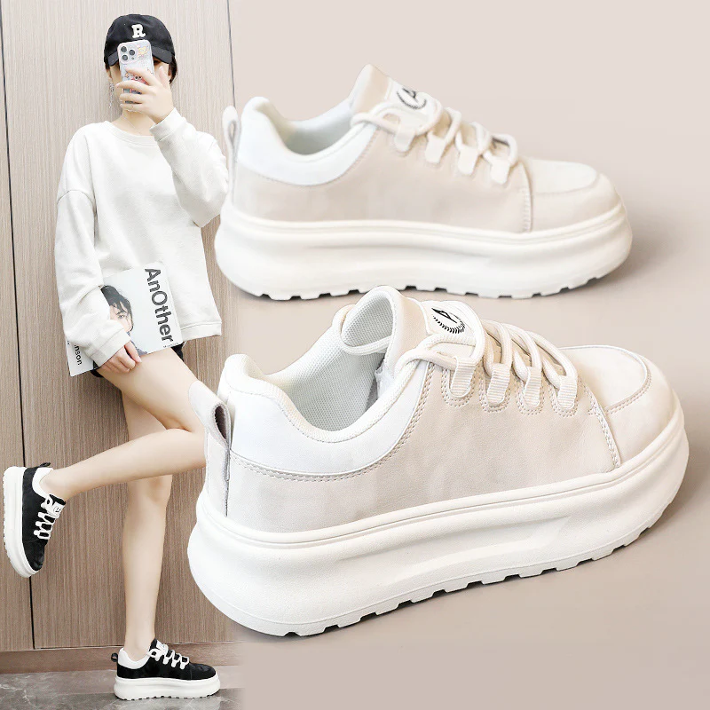 Damen sportliche Sneakers mit gedämpfter Laufsohle und atmungsaktivem Obermaterial Heidi Mode - Image 3