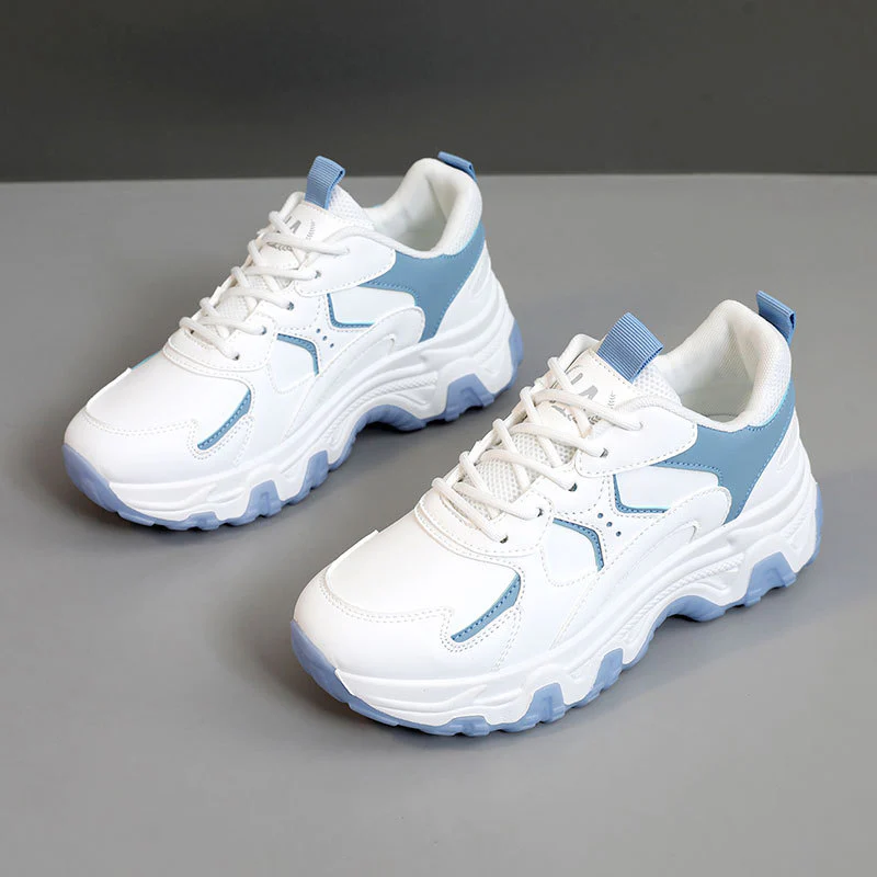 Damen Sportliche Sneakers mit gepolstertem Profil und stylischem Design Heidi Mode - Image 7