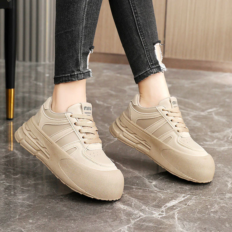 Damen Sportliche Sneakers mit gepolsterter Laufsohle und atmungsaktivem Obermaterial Heidi Mode - Image 4