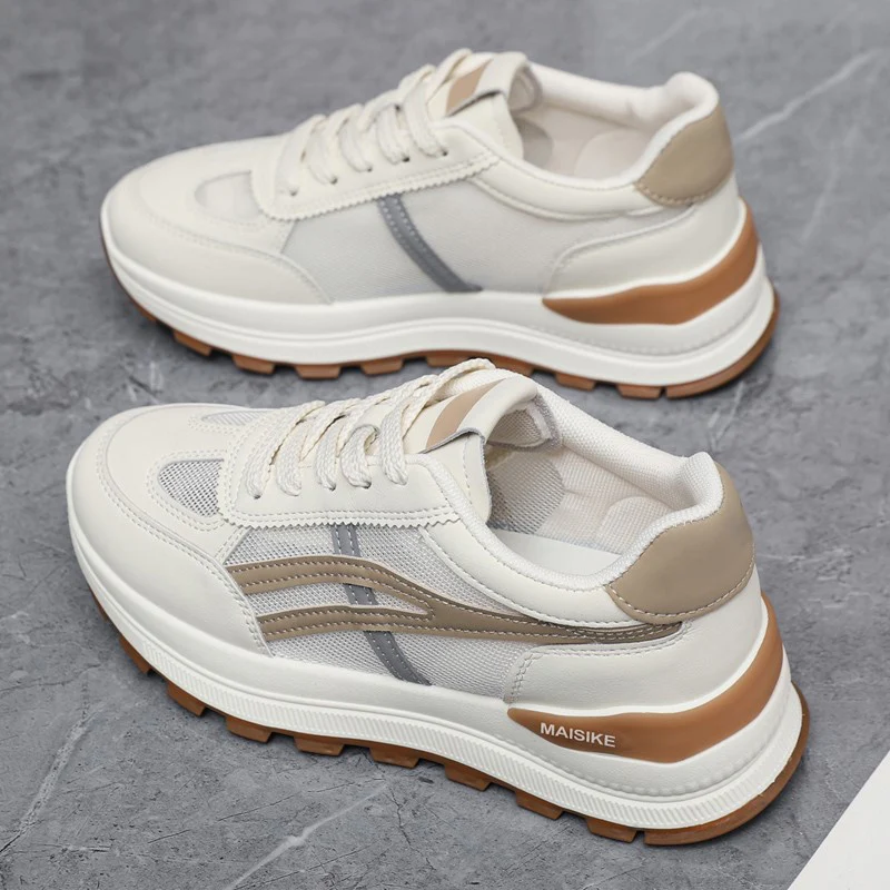 Damen Sportliche Sneakers mit gepolsterter Laufsohle und atmungsaktiver Mesh-Oberfläche Heidi Mode - Image 6