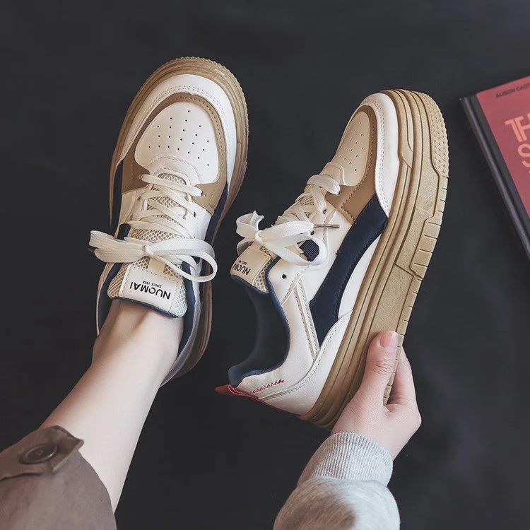 Damen Sportliche Sneakers mit gepolsterter Sohle und atmungsaktivem Obermaterial Heidi Mode