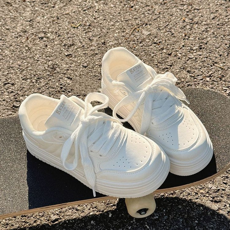 Damen Sportliche Sneakers mit hochdämpfendem und atmungsaktivem Obermaterial Heidi Mode - Image 3