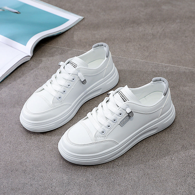 Damen Sportliche Sneakers mit hochgezogener Sohle und atmungsaktiver Mesh-Oberfläche Heidi Mode - Image 6