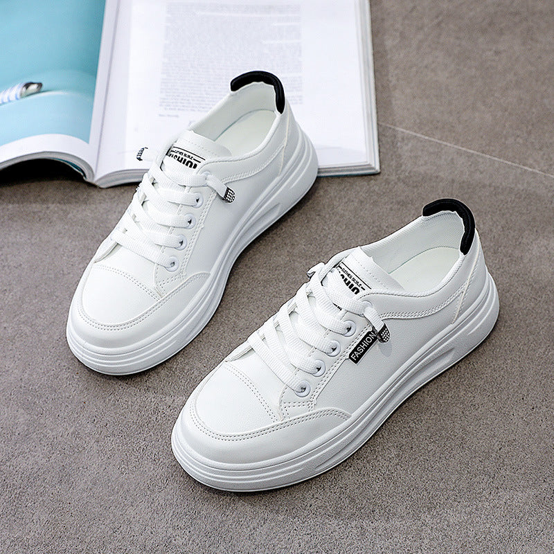 Damen Sportliche Sneakers mit hochgezogener Sohle und atmungsaktiver Mesh-Oberfläche Heidi Mode - Image 8