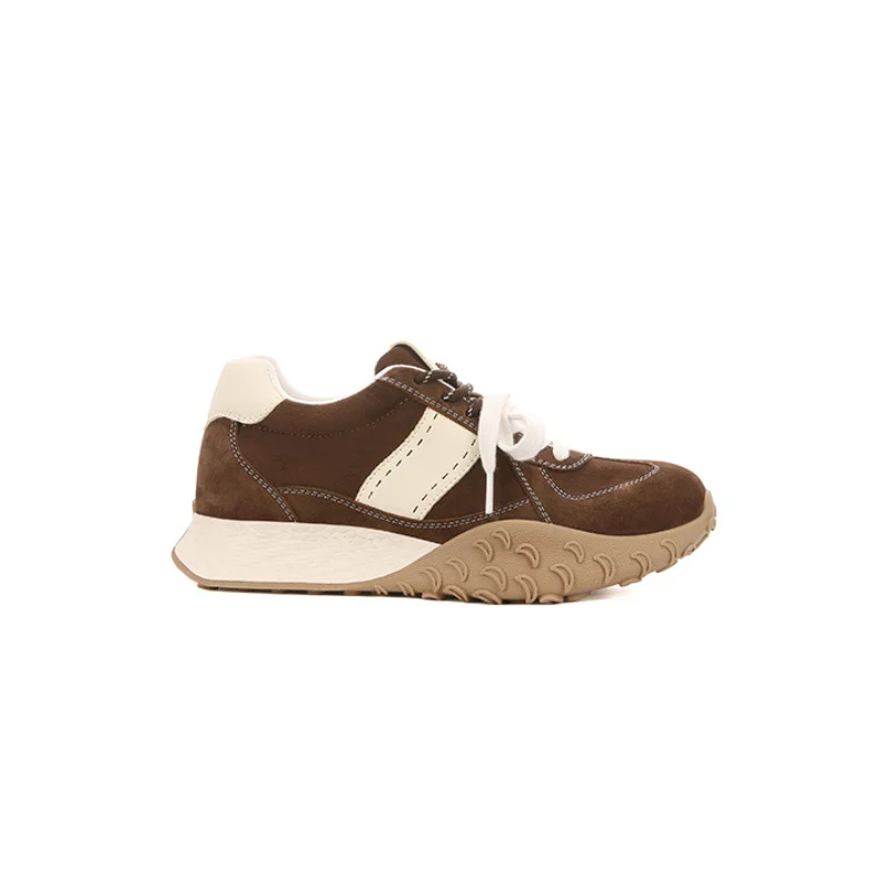 Damen Sportliche Sneakers mit hochwertigem Wildleder und dämpfender Sohle Heidi Mode - Image 6