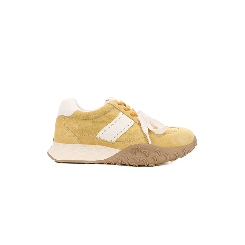 Damen Sportliche Sneakers mit hochwertigem Wildleder und dämpfender Sohle Heidi Mode - Image 8
