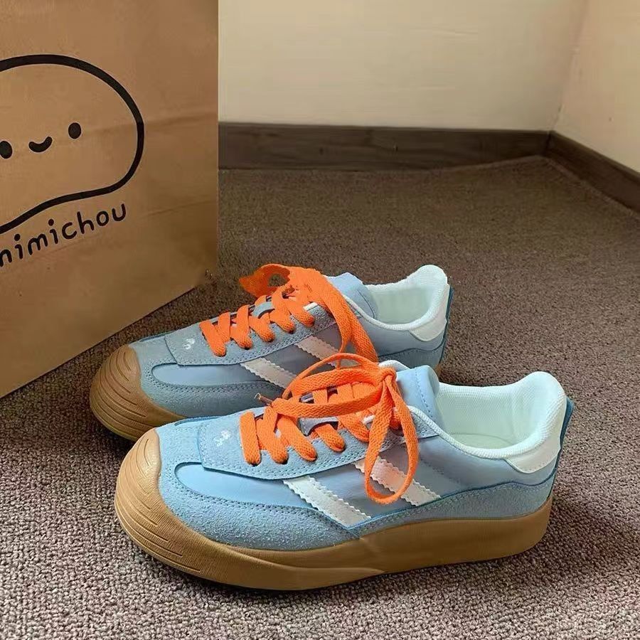 Damen sportliche Sneakers mit hochwertiger Oberflächenstruktur und dämpfender Sohle Heidi Mode - Image 6