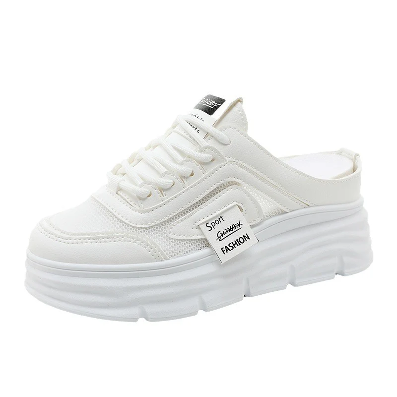 Damen Sportliche Sneakers mit hohem Plateau von Heidi Mode - Image 5