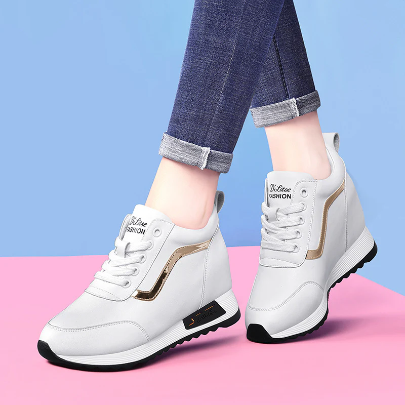 Damen Sportliche Sneakers mit hohem Tragekomfort und modernem Design Heidi Mode - Image 6
