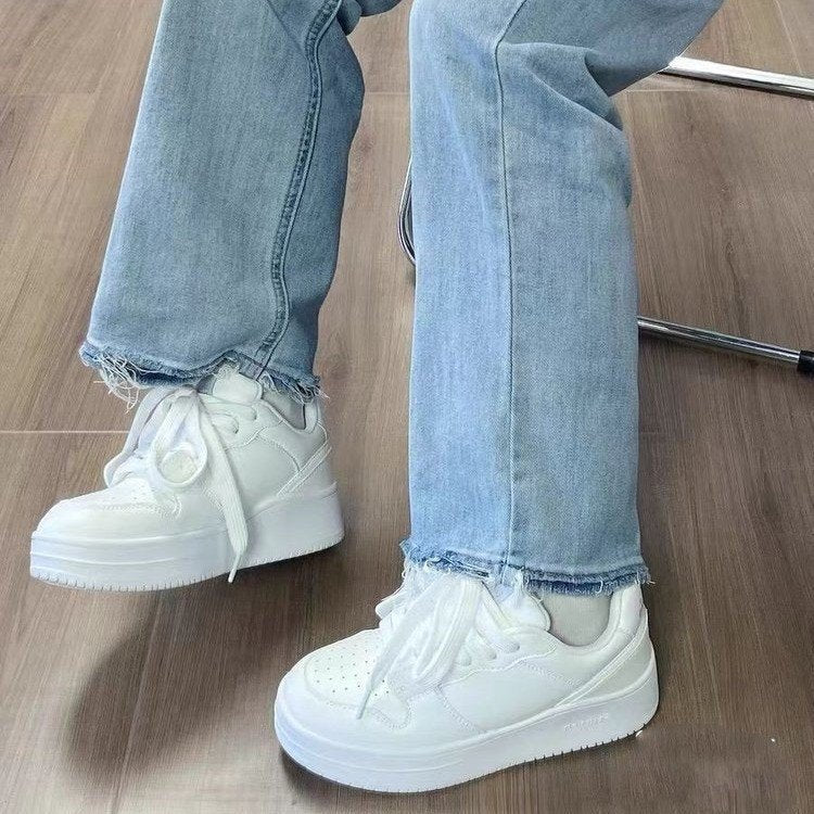Damen Sportliche Sneakers mit hoher Sohle und gepolsterter Innensohle Heidi Mode - Image 3