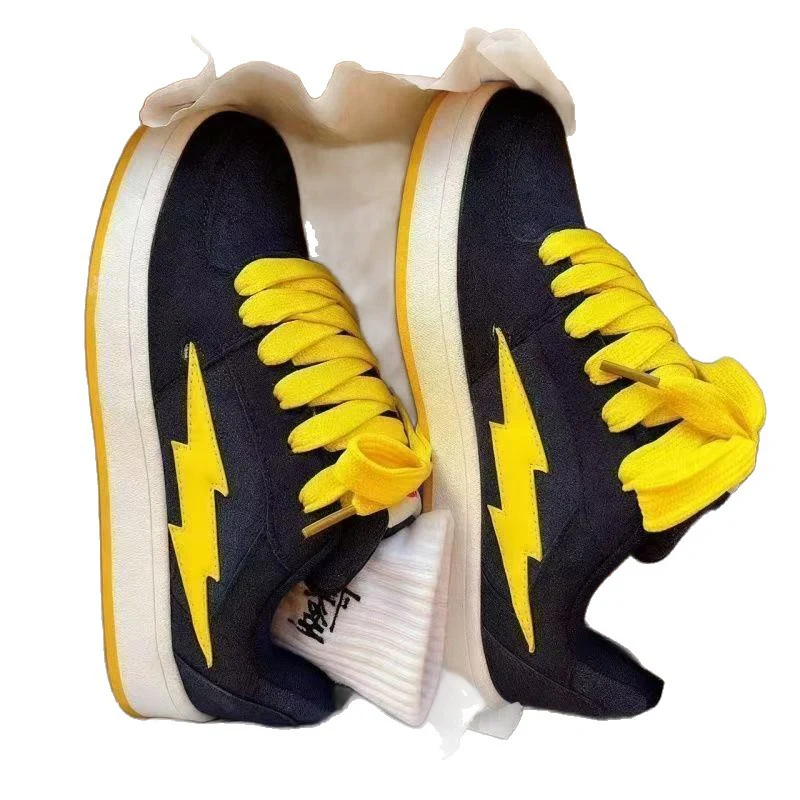 Damen Sportliche Sneakers mit innovationsstarkem Schnüroptik und rutschsicherer Sohle Heidi Mode - Image 5
