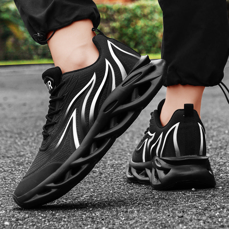 Damen Sportliche Sneakers mit innovativem Dämpfungssystem und atmungsaktiver Mesh-Oberfläche Heidi Mode - Image 3