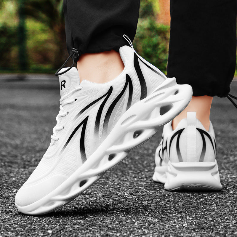 Damen Sportliche Sneakers mit innovativem Dämpfungssystem und atmungsaktiver Mesh-Oberfläche Heidi Mode - Image 4