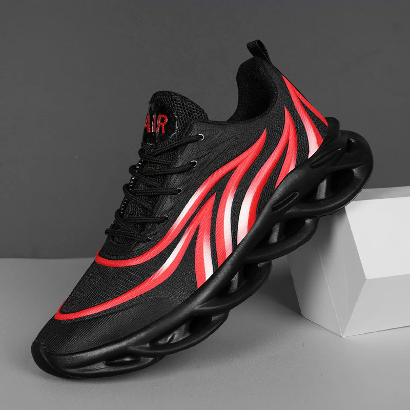 Damen Sportliche Sneakers mit innovativem Dämpfungssystem und atmungsaktiver Mesh-Oberfläche Heidi Mode - Image 6