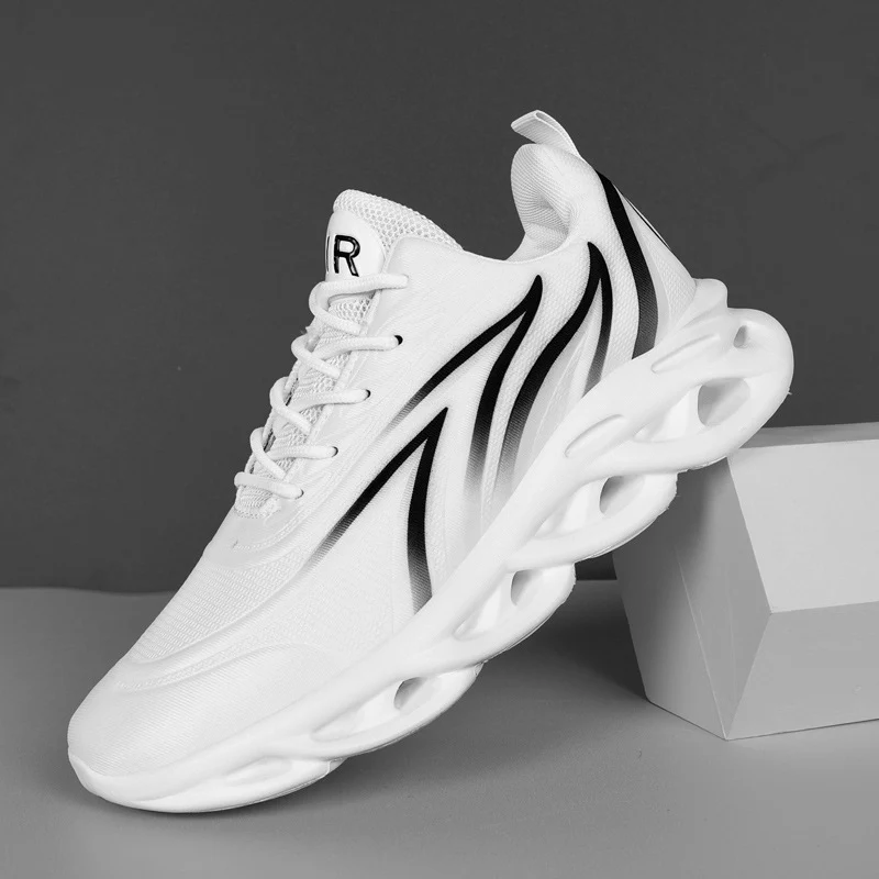 Damen Sportliche Sneakers mit innovativem Dämpfungssystem und atmungsaktiver Mesh-Oberfläche Heidi Mode - Image 7