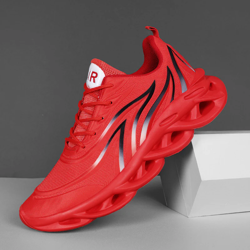 Damen Sportliche Sneakers mit innovativem Dämpfungssystem und atmungsaktiver Mesh-Oberfläche Heidi Mode - Image 8
