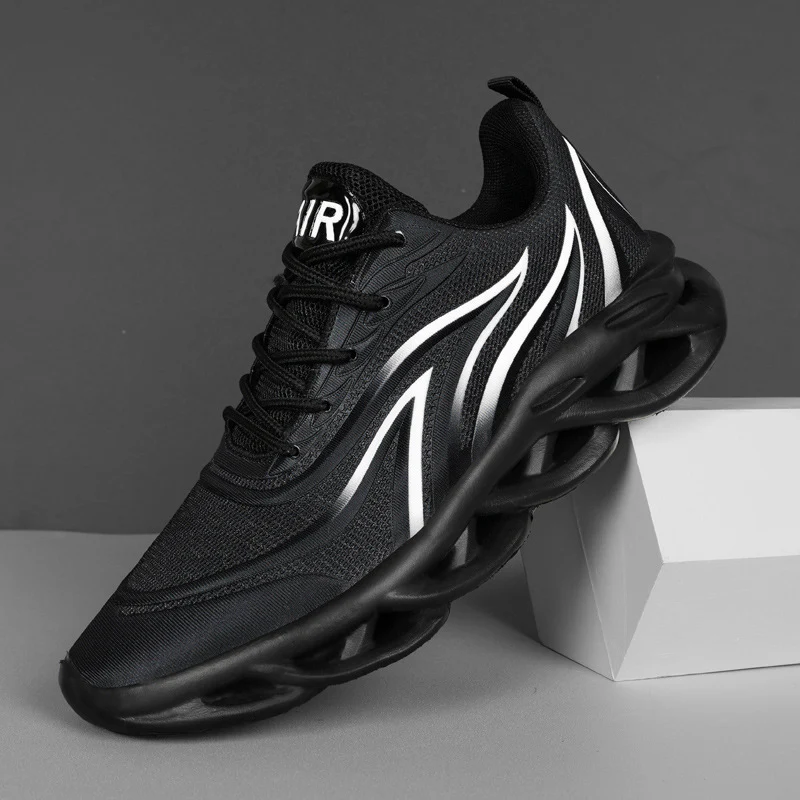 Damen Sportliche Sneakers mit innovativem Dämpfungssystem und atmungsaktiver Mesh-Oberfläche Heidi Mode - Image 9