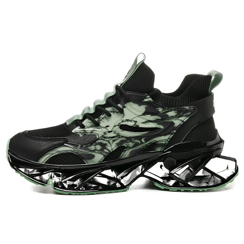 Damen Sportliche Sneakers mit innovativem Dämpfungssystem und markantem Design Heidi Mode - Image 5