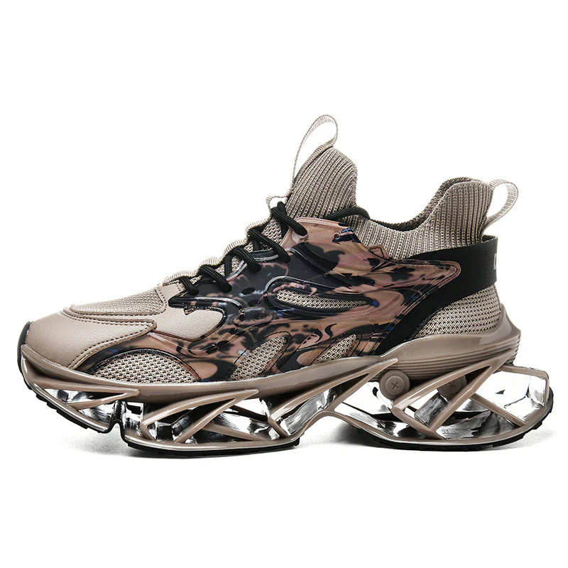 Damen Sportliche Sneakers mit innovativem Dämpfungssystem und markantem Design Heidi Mode - Image 7