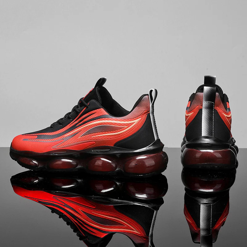 Damen Sportliche Sneakers mit innovativem Dämpfungssystem und modernem Design Heidi Mode - Image 4