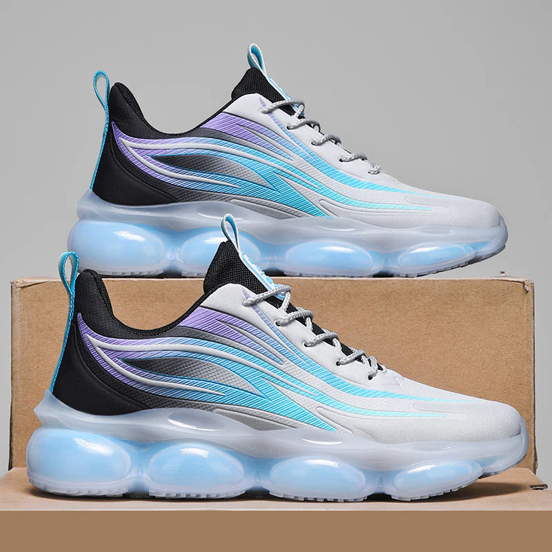 Damen Sportliche Sneakers mit innovativem Dämpfungssystem und modernem Design Heidi Mode - Image 7