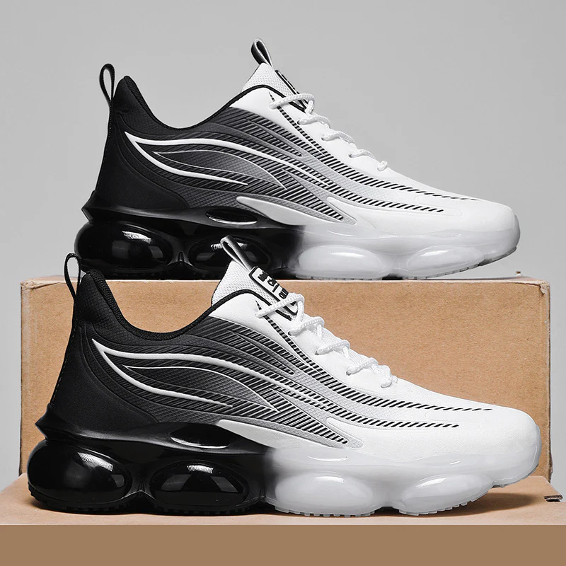 Damen Sportliche Sneakers mit innovativem Dämpfungssystem und modernem Design Heidi Mode - Image 8
