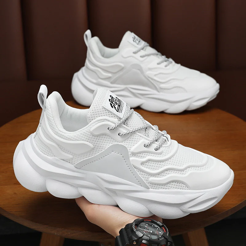Damen Sportliche Sneakers mit innovativem Dämpfungssystem und modernem Design Heidi Mode - Image 4