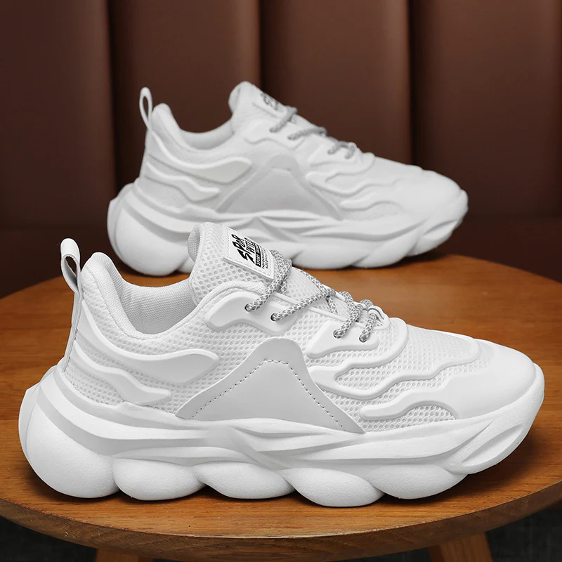 Damen Sportliche Sneakers mit innovativem Dämpfungssystem und modernem Design Heidi Mode - Image 7