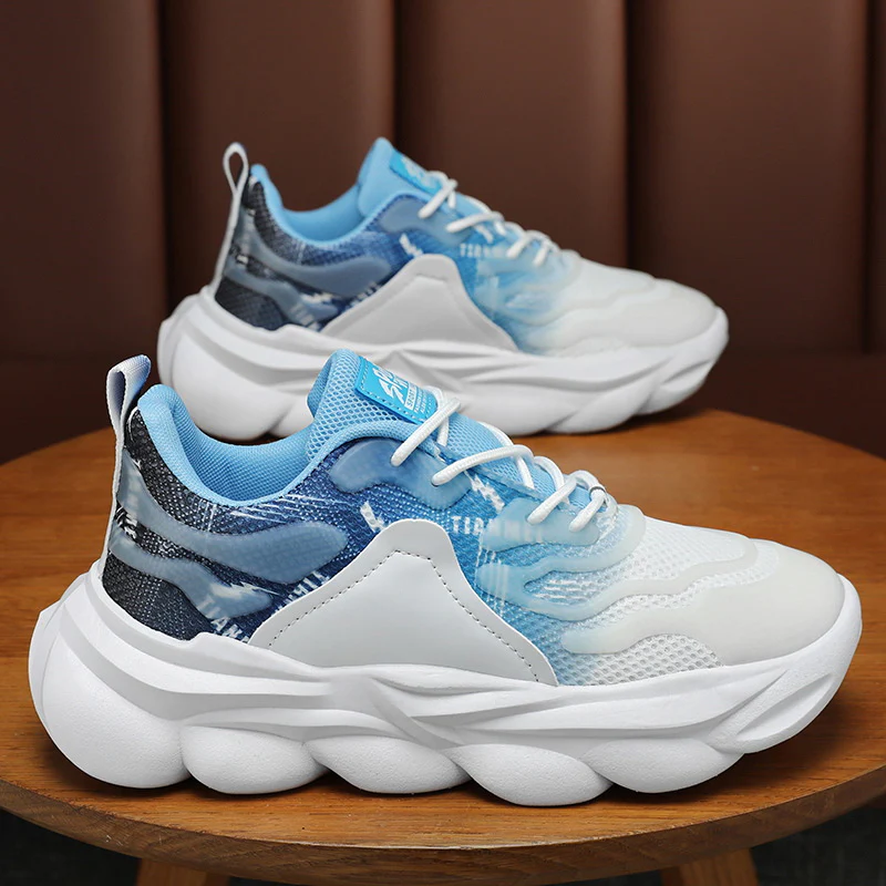 Damen Sportliche Sneakers mit innovativem Dämpfungssystem und modernem Design Heidi Mode - Image 8