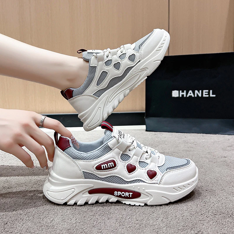 Damen Sportliche Sneakers mit innovativem Dämpfungssystem und modischem Design Heidi Mode - Image 2