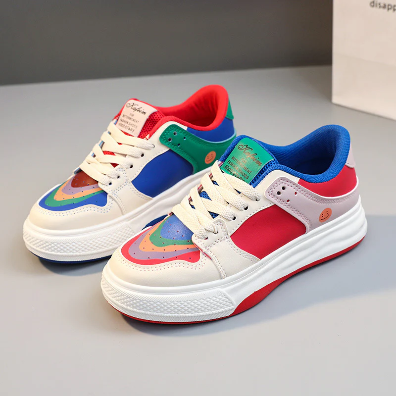 Damen Sportliche Sneakers mit innovativem Designs und atmungsaktiver Obermaterialstruktur Heidi Mode - Image 6